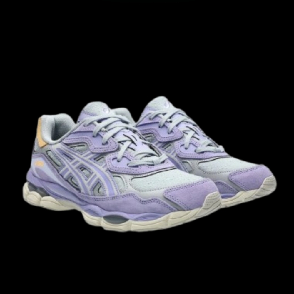 ASICS Gel-NYC Running Womens Size 7/Mens 5.5 Piedmont Grey Lavender Purple